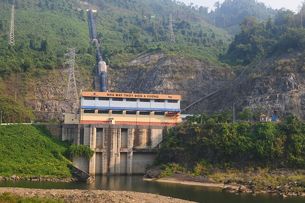 A Vuong Hydropower Plant  210MW Quang Nam,  Vietnam